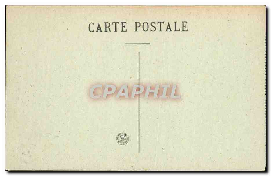 CPA Biarritz Pittoresque La cote des Basques  — Verso