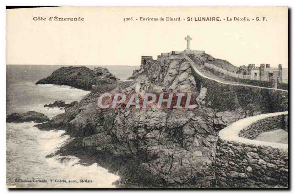 CPA Environs de Dinard St Lunaire Le decolle