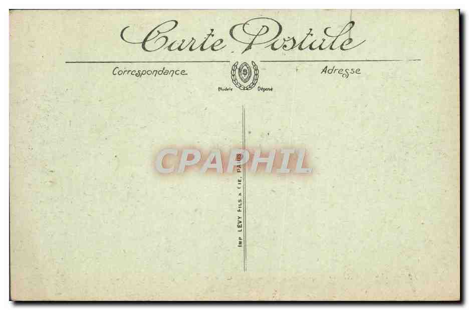 CPA Monte Carlo Vue Generale de la Principaute — Verso
