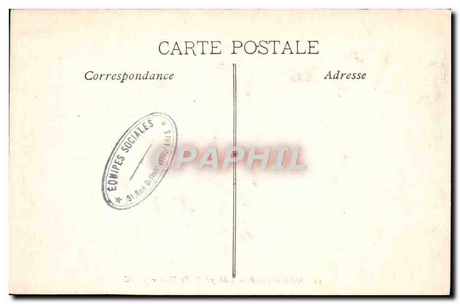 CPA Marseille Abbaye de St Victor — Rückseite