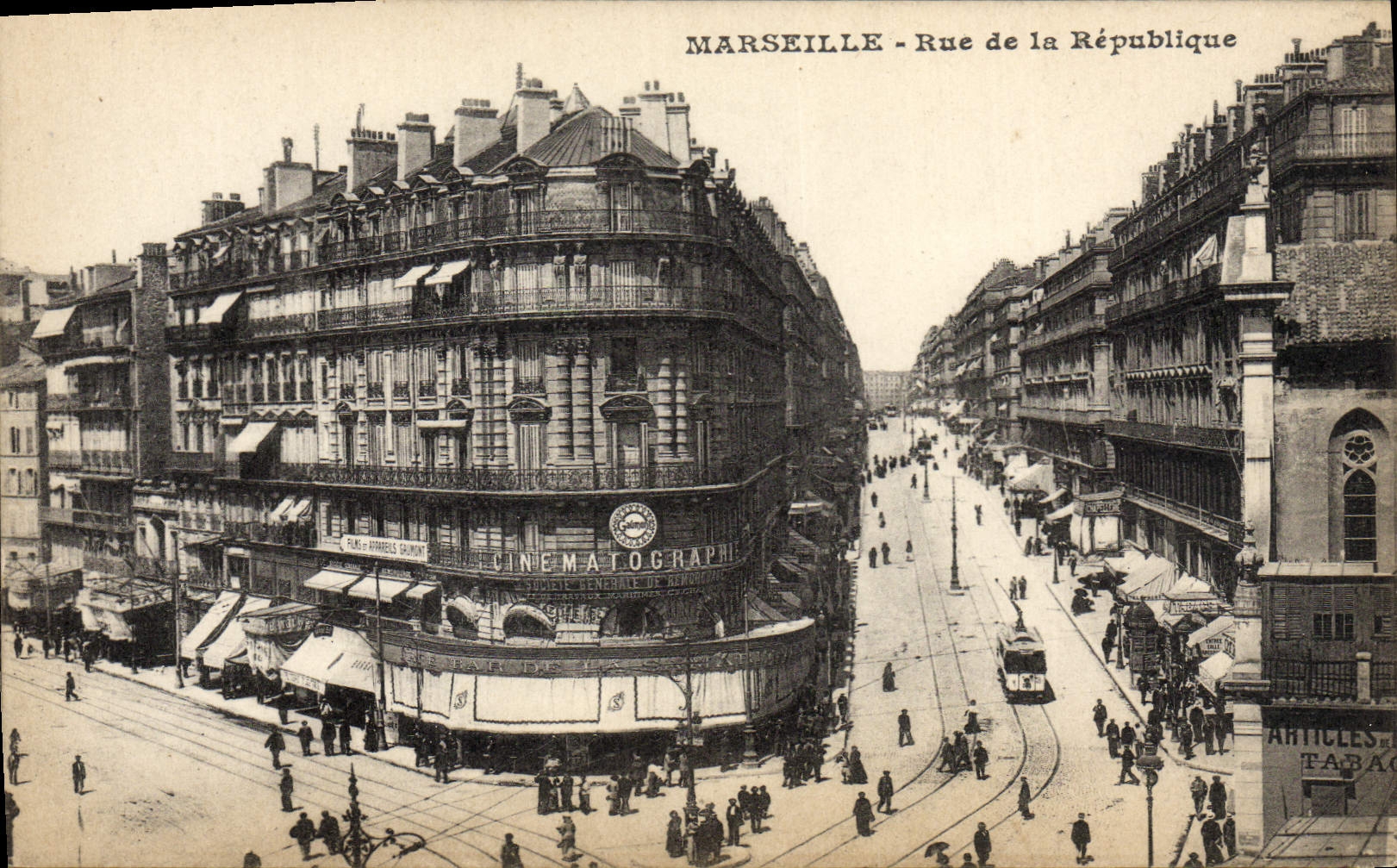 CPA Marseille Rue de la Republique