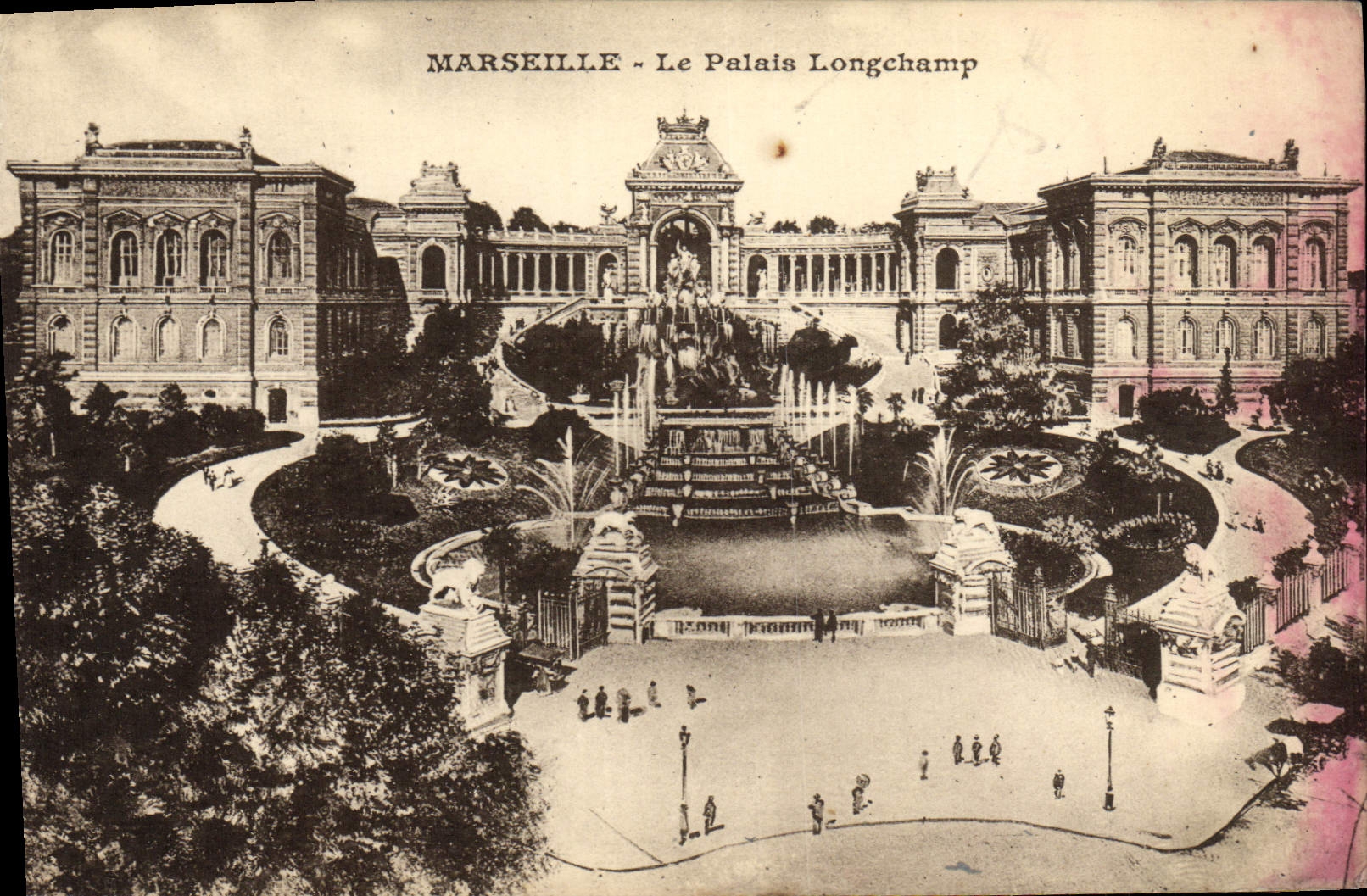 CPA Marseille Le Palais Longchamp