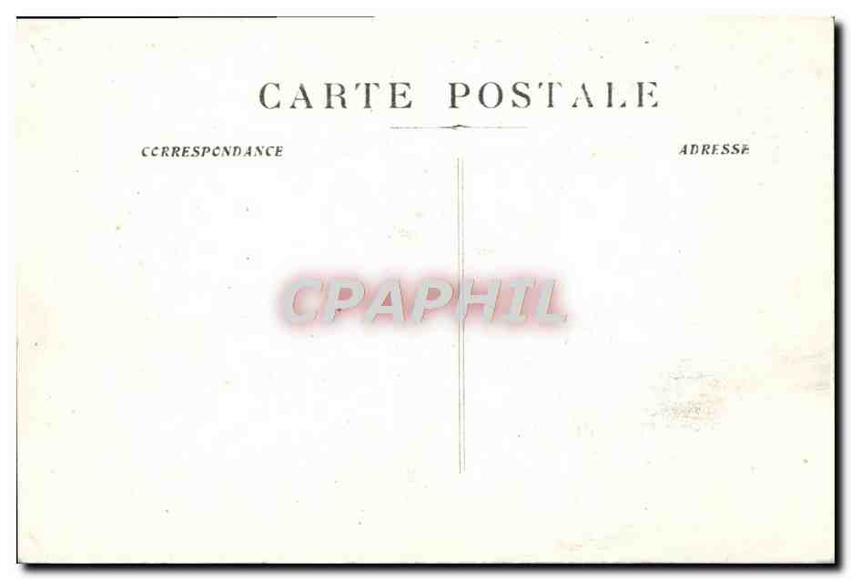 CPA Marseille Notre Dame de la Garde — Rückseite