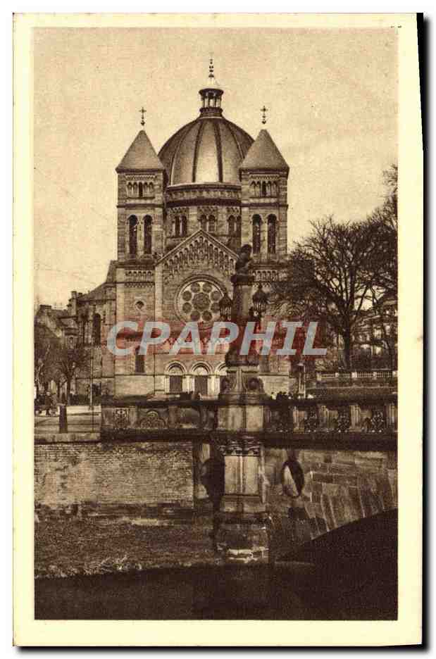 CPA Strasbourg Eglise Pierre le Jeune