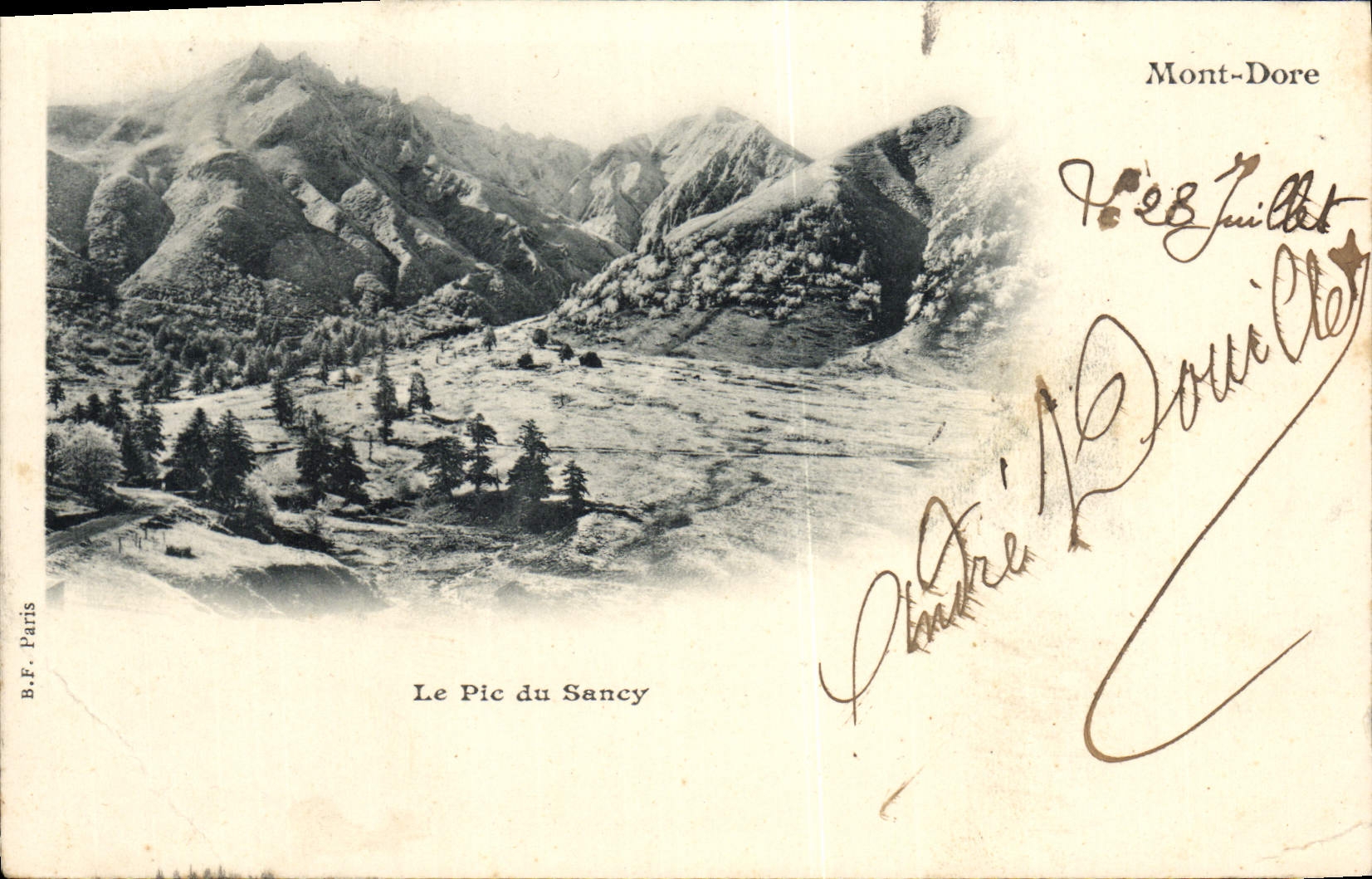 Le Pic du Sancy — Mont-Dore — B.F. Paris