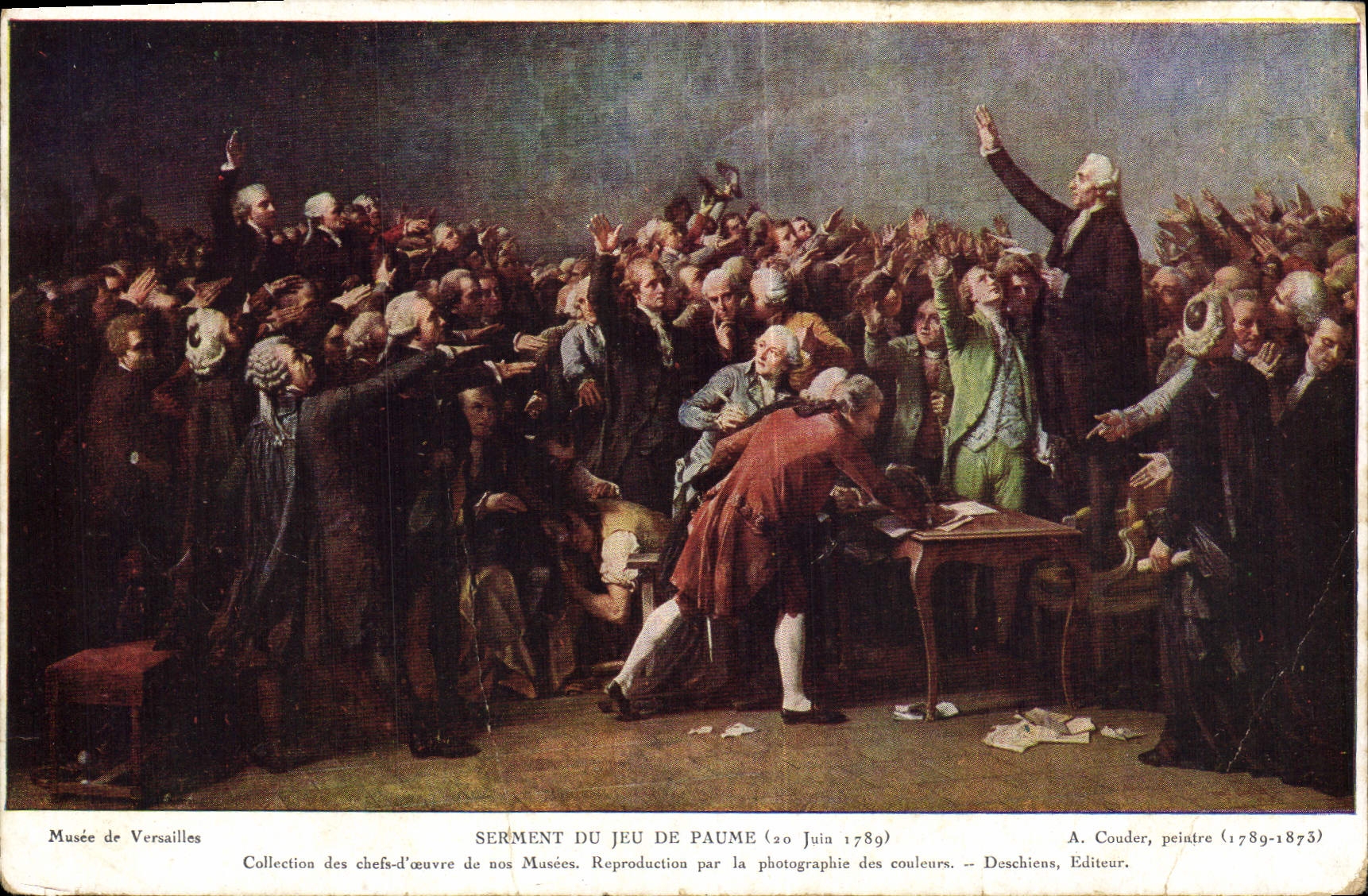 CPA Serment Du Jeu De Paume 20 juin 1789 Musee de Versailles
