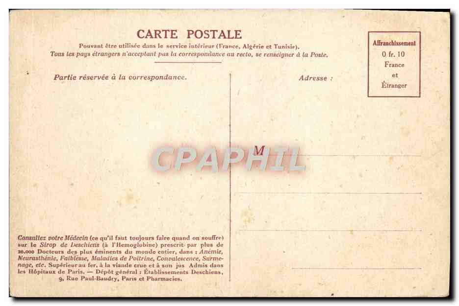 CPA Serment Du Jeu De Paume 20 juin 1789 Musee de Versailles — Verso