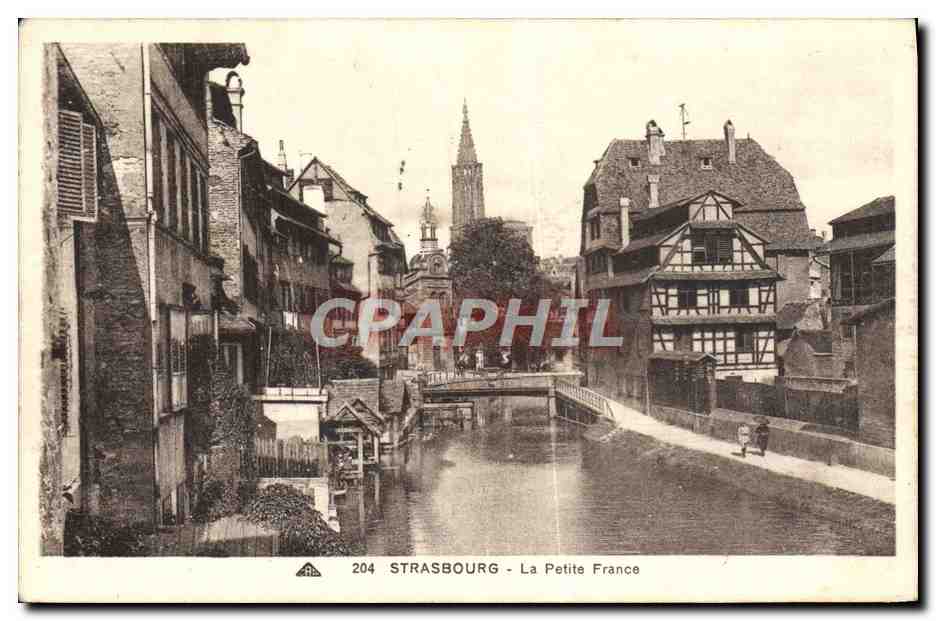 CPA Strasbourg La Petite France