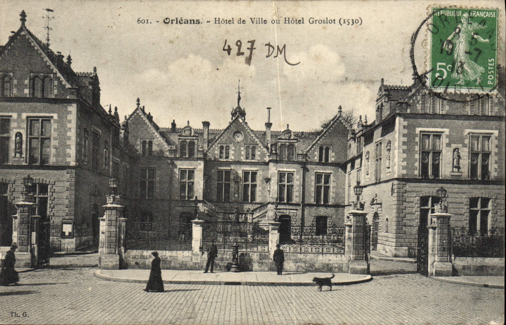 CPA Orleans Hotel de ville ou Hotel Groslot
