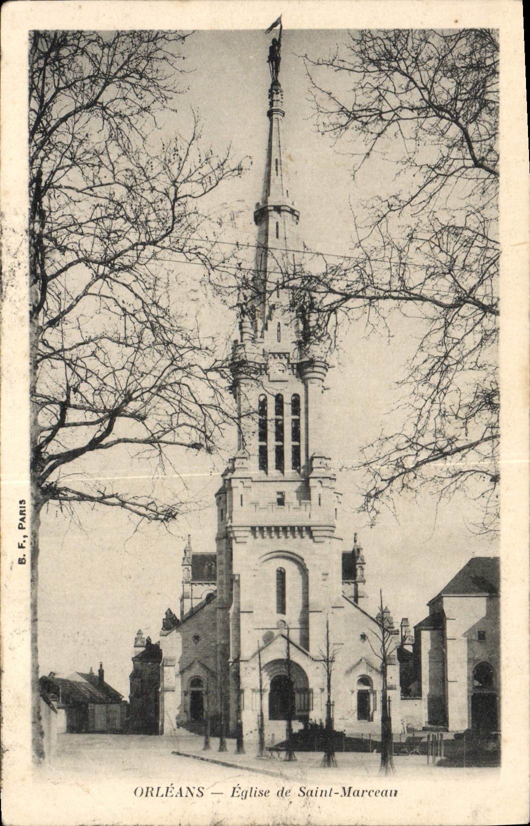 CPA Orleans Eglise de Saint Marceau