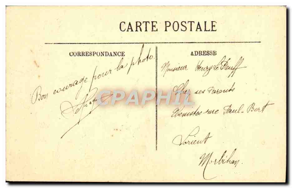 CPA Blois Le Chateau L'Hermine embleme d'Anne de Bretagne  — Verso