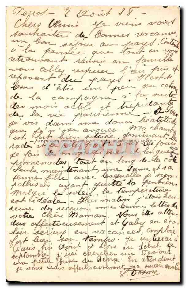 Perros-Guirec — Le Calvaire — CPAPHIL n°31 — Reverso