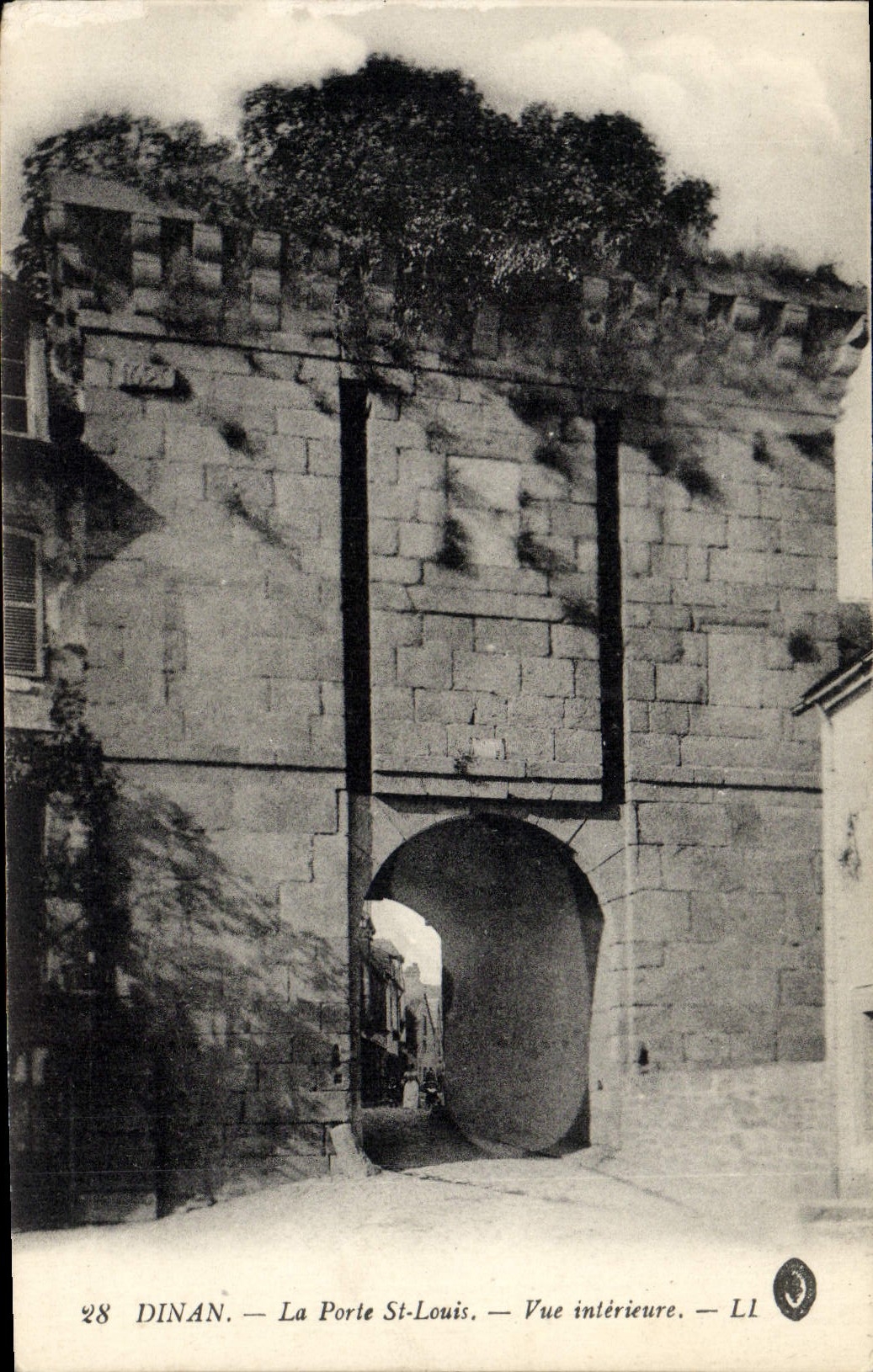 Dinan — La Porta San Luigi — Vista interna — LL