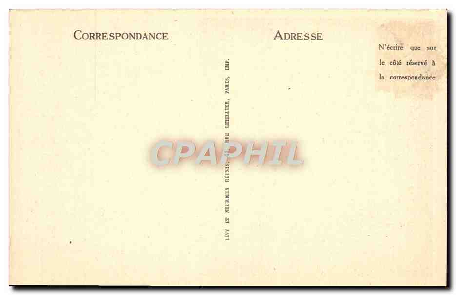 CPA Morlaix Eglise Saint Melaine Le Baptistere — Rückseite