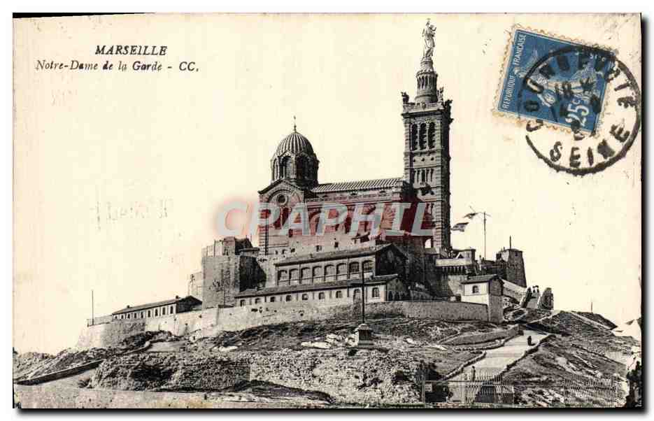 CPA Marseille Notre Dame De La Garde