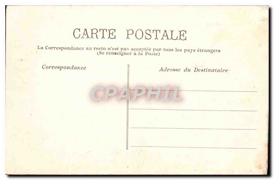 CPA Nantes Le Musee Des Beaux Arts — Back