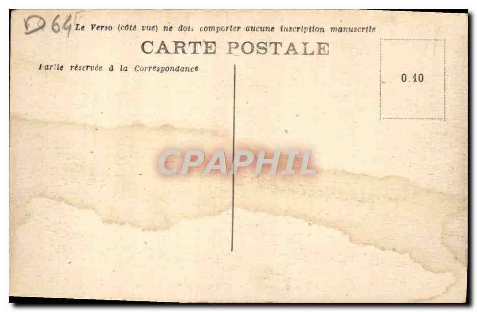Pau — Le Château vu du Parc National — C.C. 5 — Reverso
