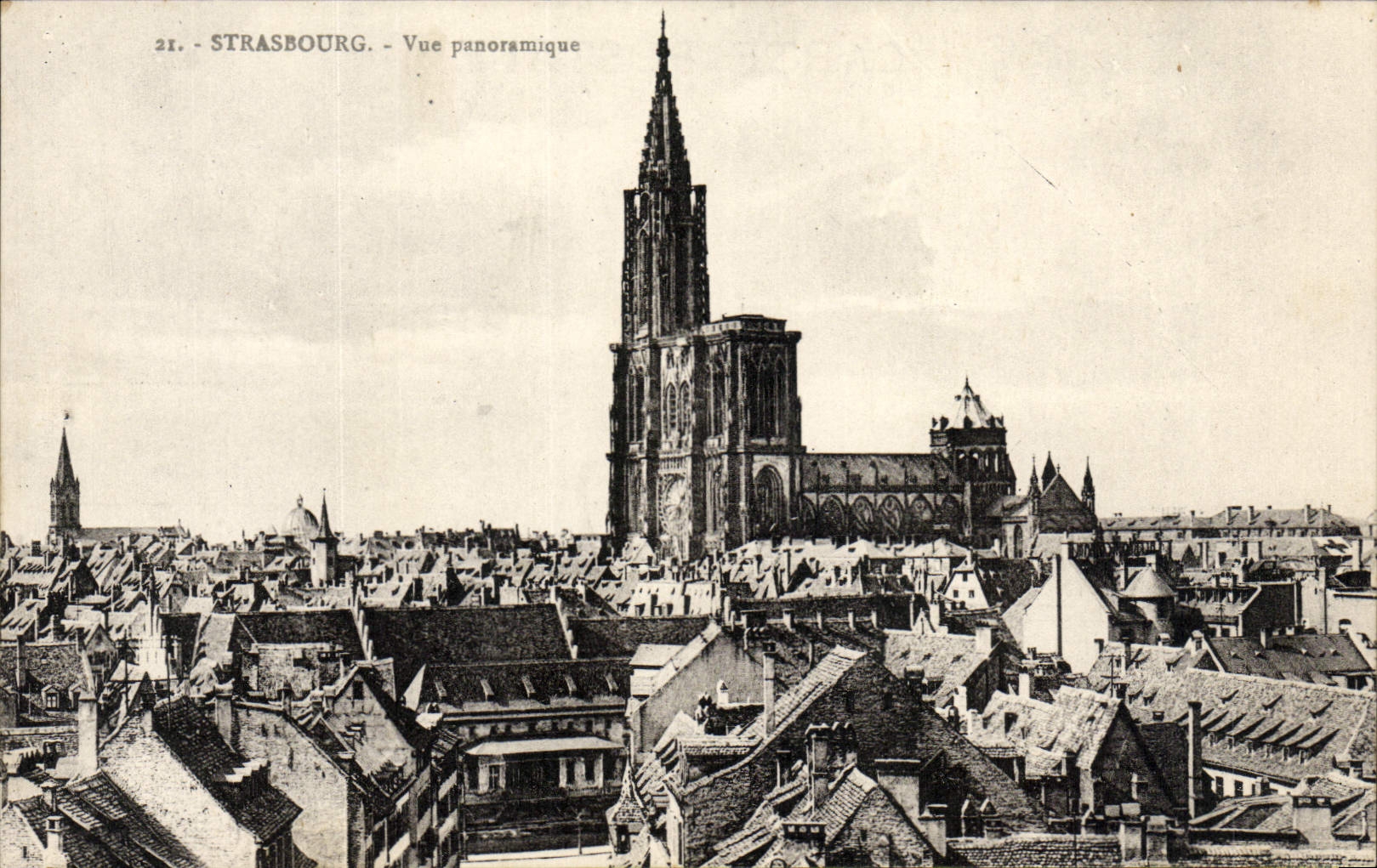 CPA Strasbourg Vue Panoramique 