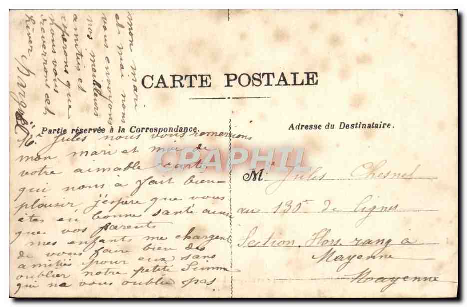 Le Portel — La Plage — éditeur non visible — Verso