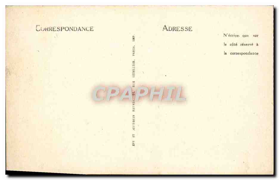 CPA Nimes La Tour Magne  — Rückseite