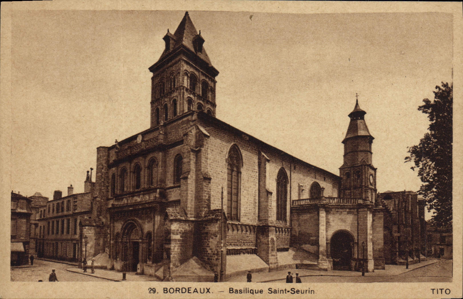 Bordeaux — Basilique Saint-Seurin — TITO