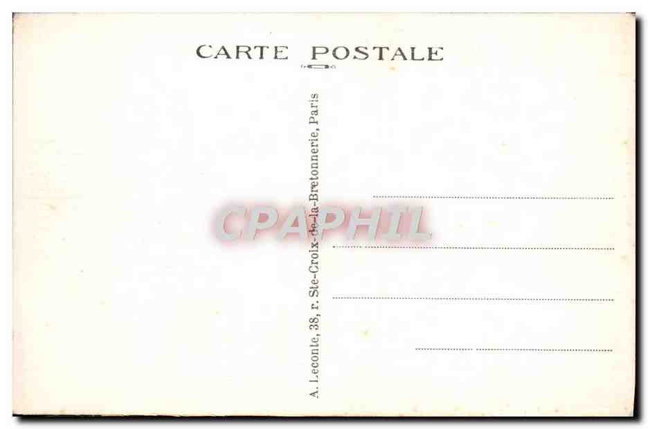 CPA Versailles Panorama du Chateau et les Jardins  — Rückseite
