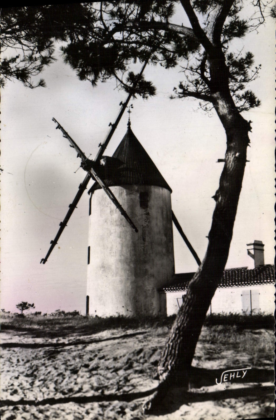 Le Moulin de la Bosse — Ile de Noirmoutier — Éditions Jehly, n°222