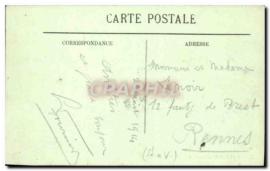 CPA Mayenne La Providence Vue De I'Hospice — Rückseite