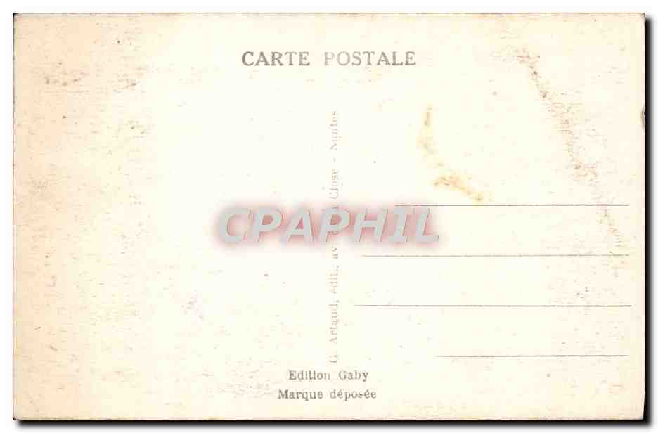 Bagnolles-de-l'Orne — El Gran Hotel y el Lago — Gaby — Reverso