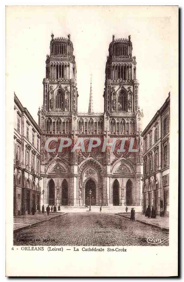 CPA Orleans La Cathedrale Ste Croix