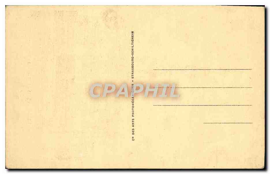 Verneuil-sur-Avre — L'Abside de l'Église Notre-Dame — LL.36 — C° des Arts Photographiques, Strasbourg — Verso