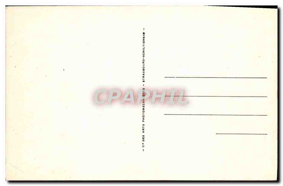 Beauvais — Le porche de la Cathédrale et le Palais de Justice — C. des Arts Photomecaniques, Strasbourg — Verso