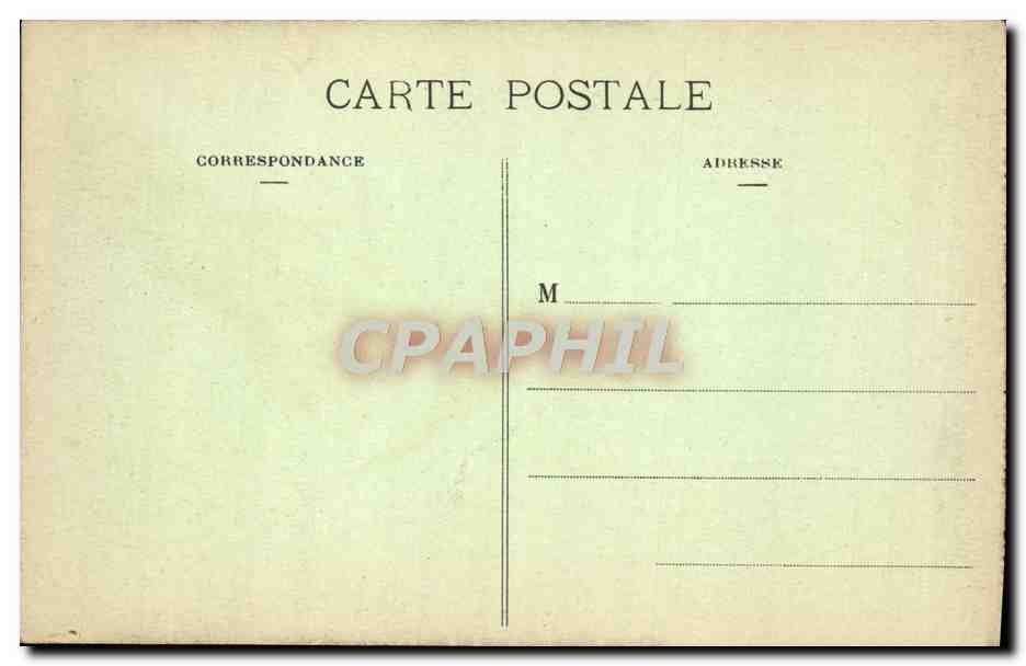 CPA Nancy Place Thiers Grand Hotel — Rückseite