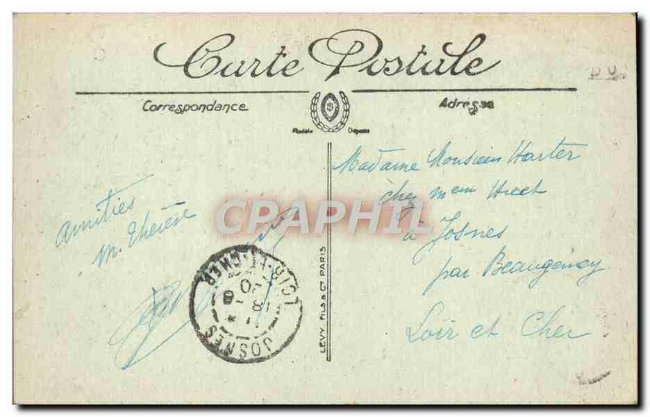 CPA Strasbourg La Cathedrale Le Portail La rosace — Rückseite