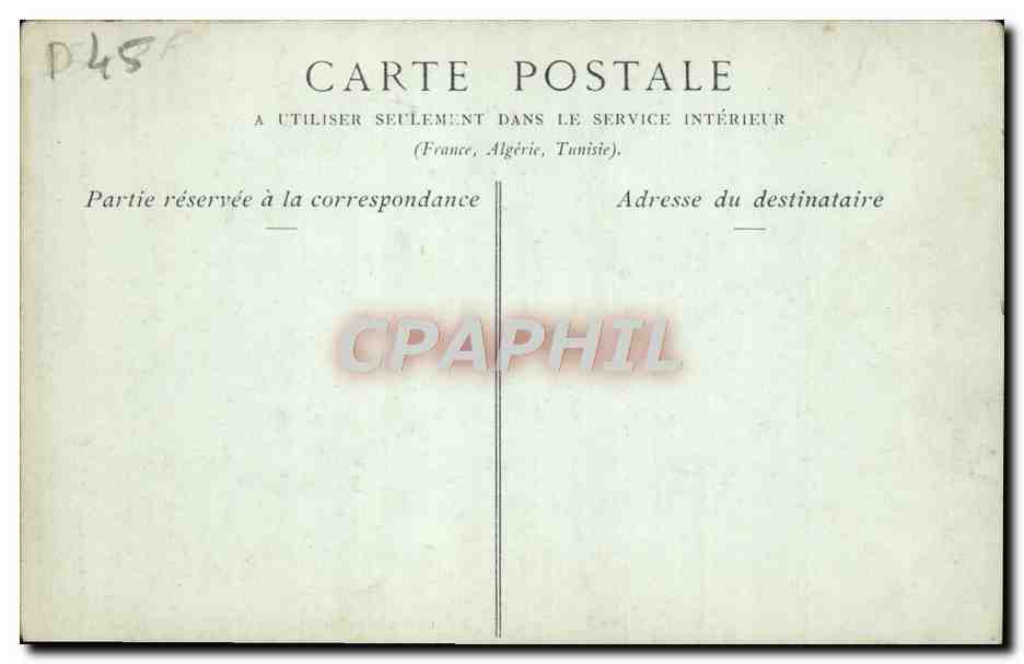 CPA Orleans Portail De I'Eglise Notre Dame De Recourvrance — Rückseite