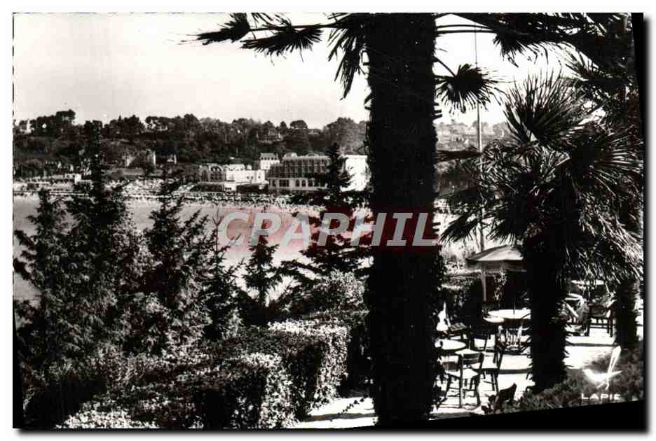 Vue de la plage de Perros-Guirec — éditeur Lapie, n° 270-S-11