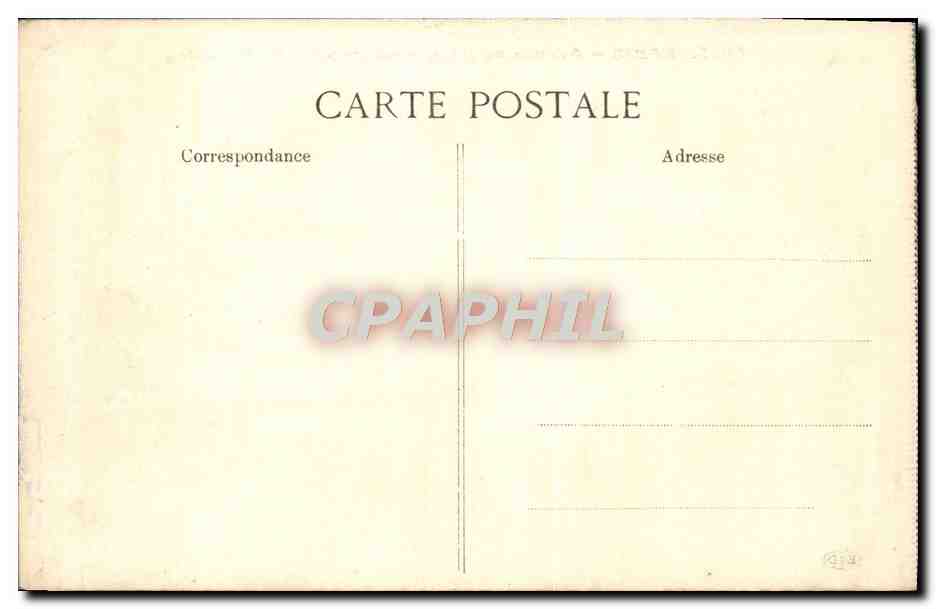 CPA Paris Aveneue du Bois prise de l'arc de Triomphe  — Rückseite