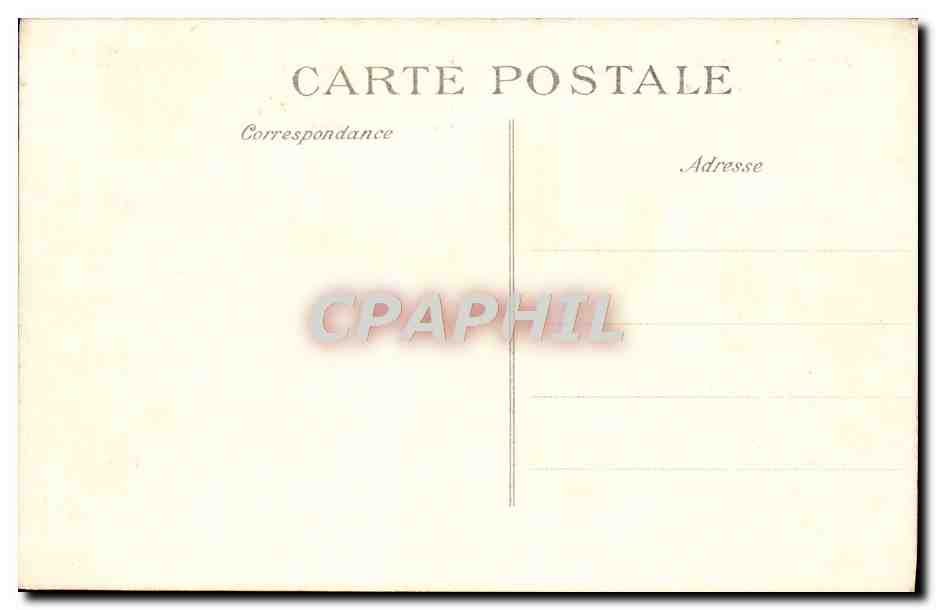 CPA Paris L'Hotel de Ville  — Rückseite