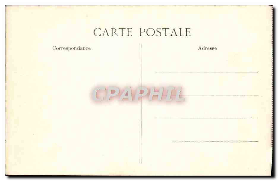 CPA Paris Palais de L'Elysee  — Rückseite
