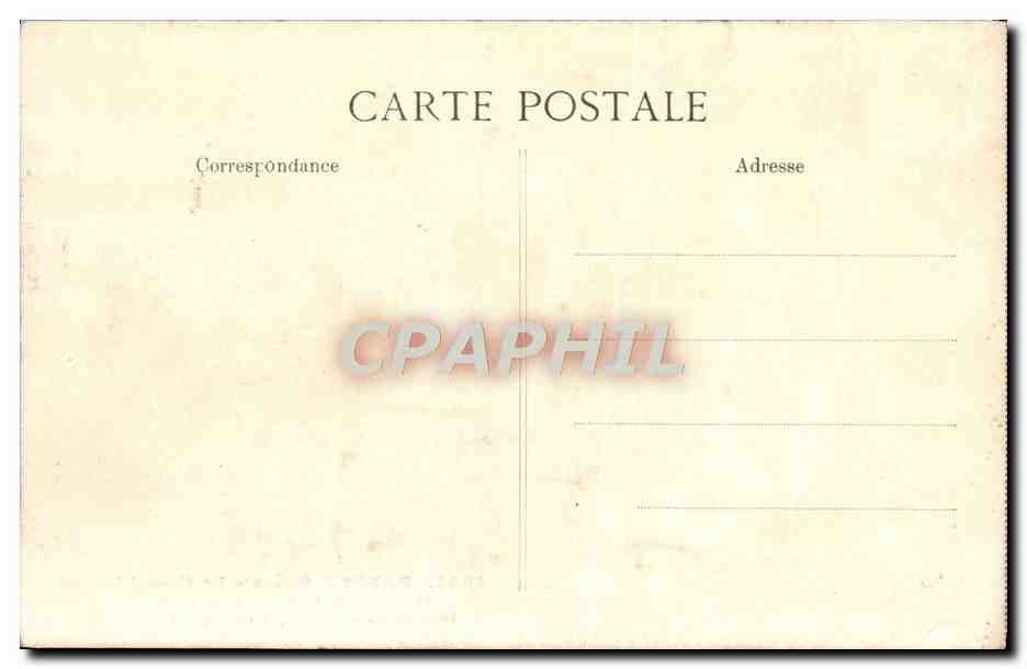 CPA Paris Opera Le Grand Foyer  — Rückseite