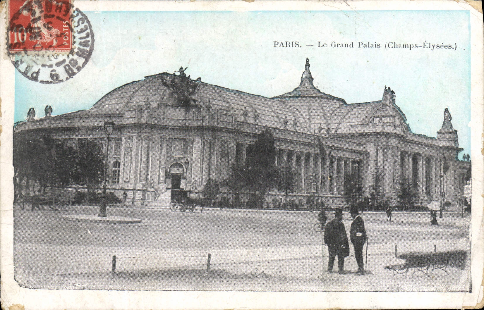 CPA Paris Le Grand Palais Champs Elysees 