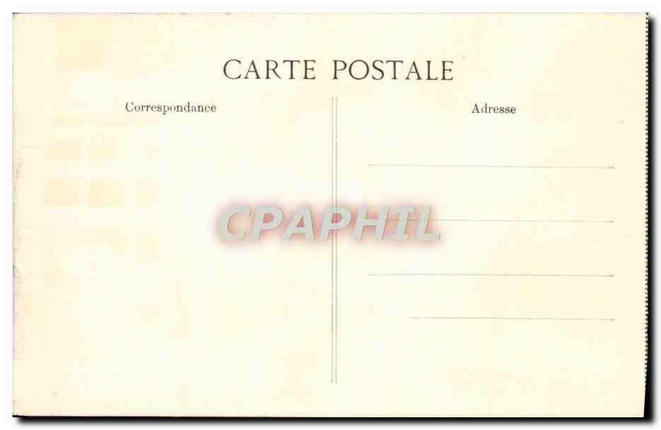 CPA Paris Gare Saint Lazare Cour du Havre  — Rückseite