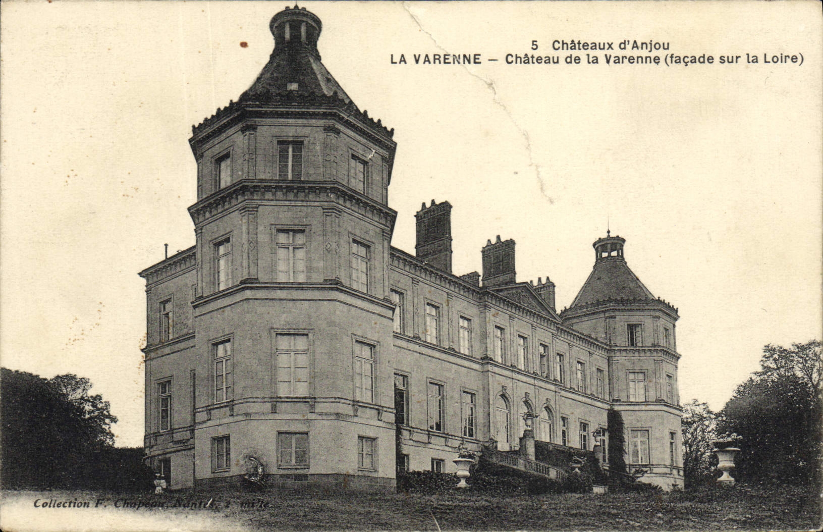 CPA La Varenne Chateau de la Varenne 