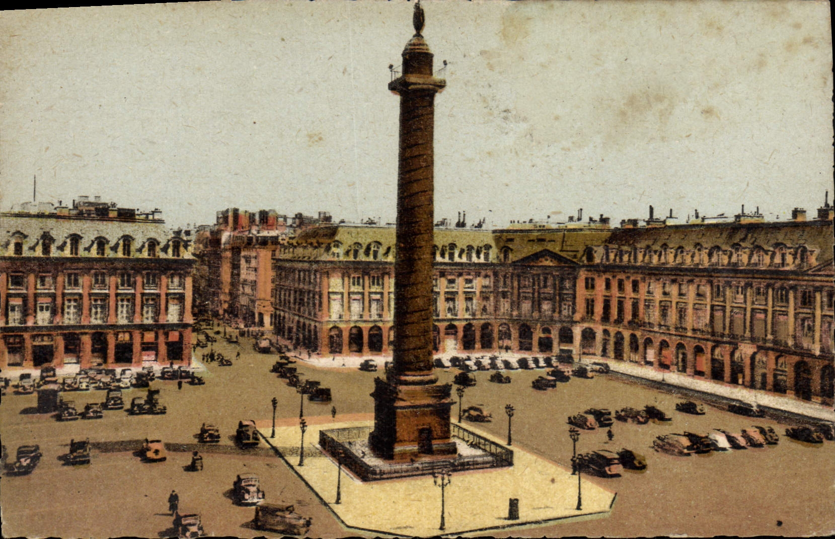 CPA Paris Et Ses Merveilles Place Vendome 