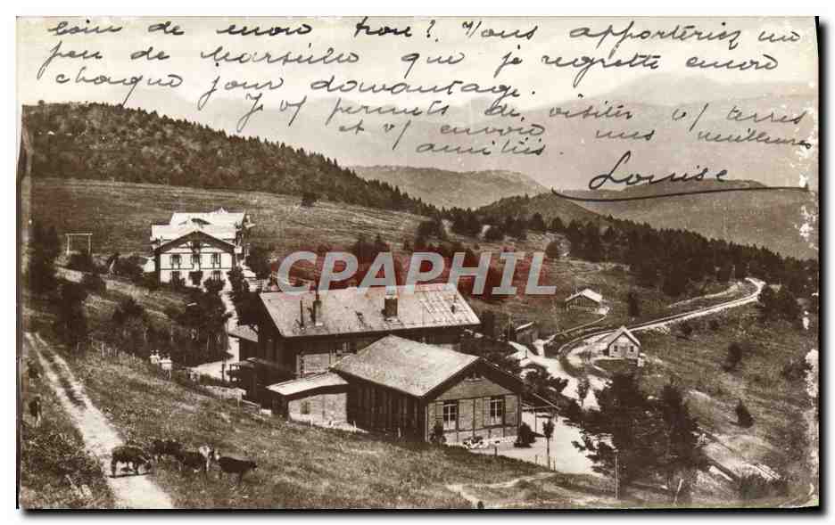 CPA Aix les Bains Le Revard et le Mont Blanc 