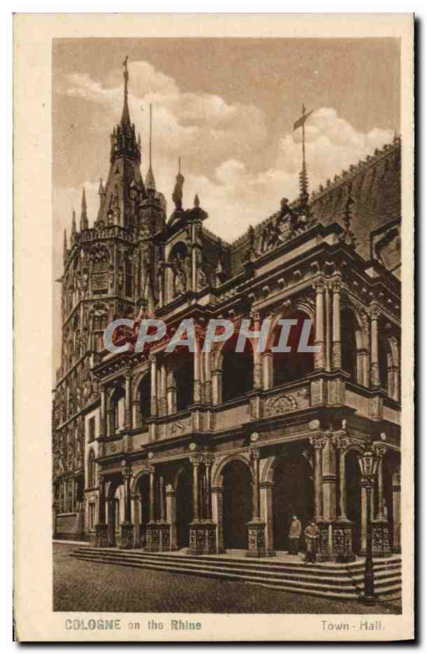 CPA Cologne on the Rhine Town Hall 
