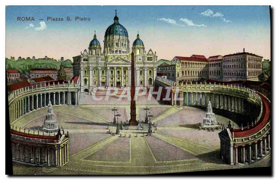 CPA Roma Piazza S Pietro