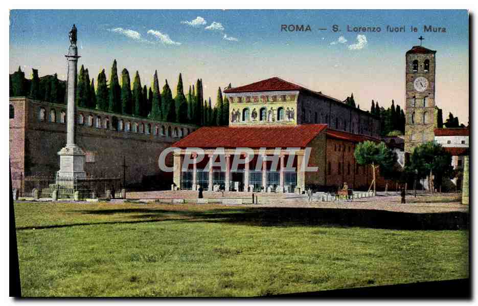 CPA Roma S Lorenzo furoi le Mura