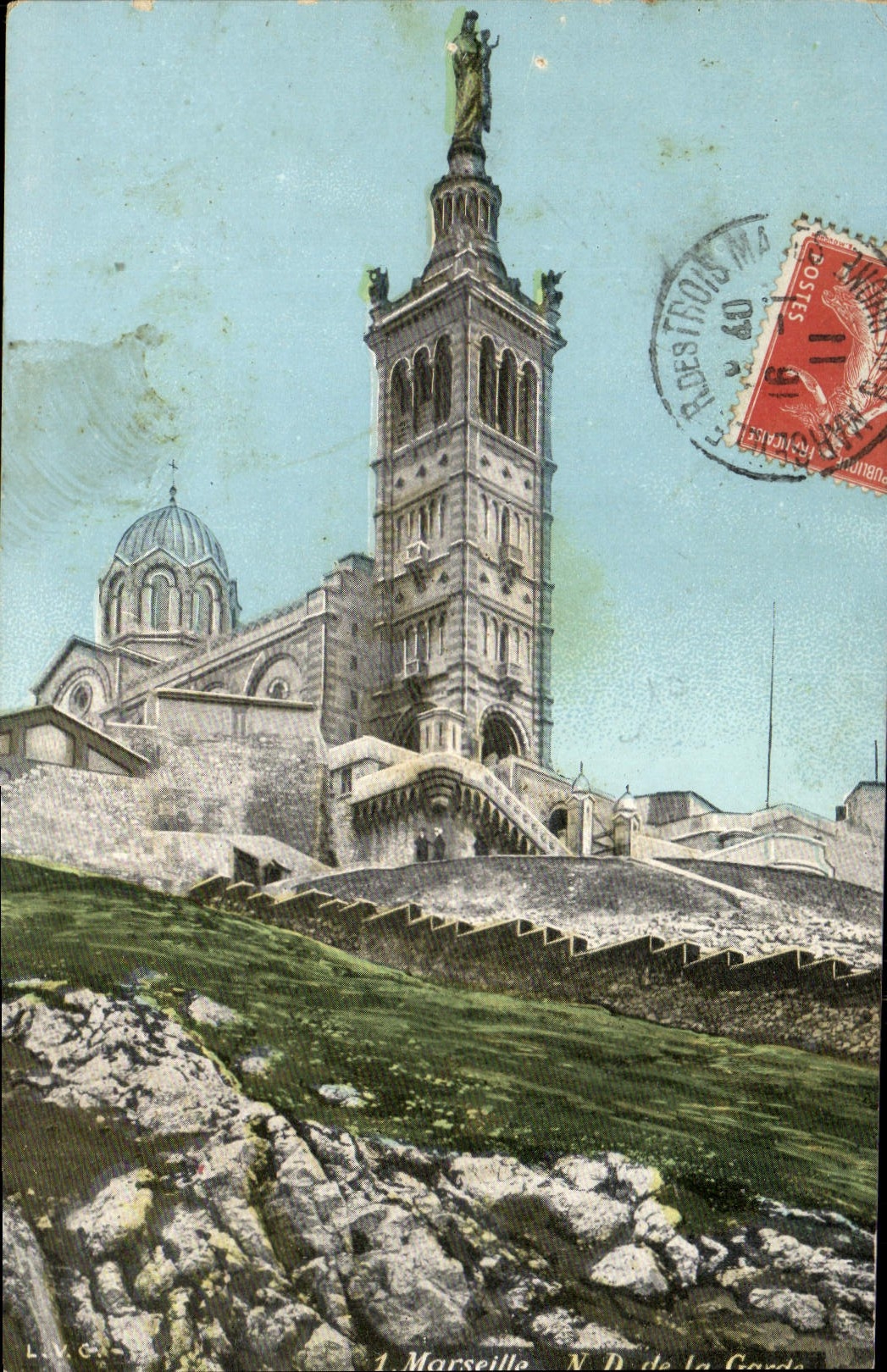 CPA Marseille Notre Dame de la Garde
