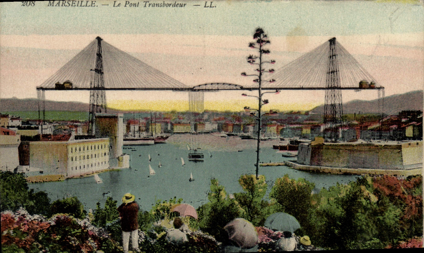 CPA Marseille Le Pont Transbordeur